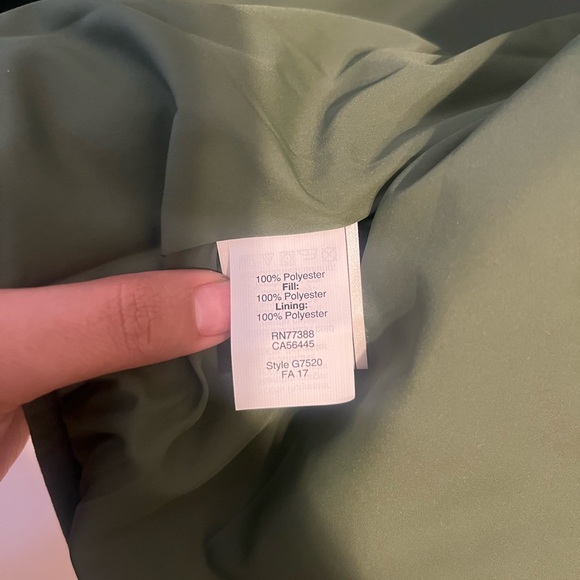 Green Quilted Vest - Picture 6 of 6